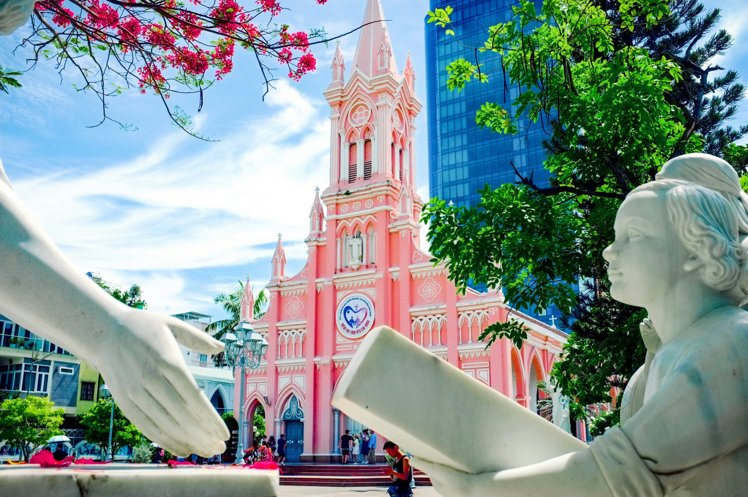 A pink castle 