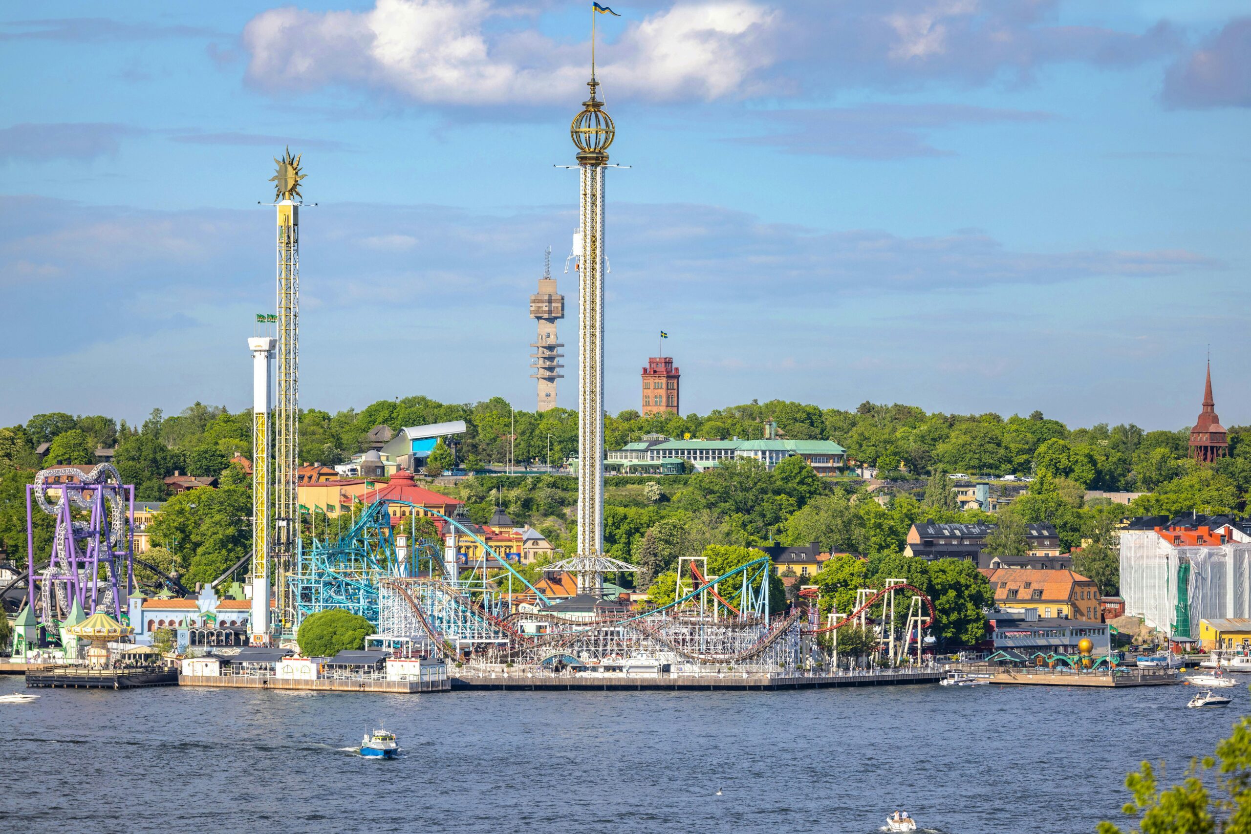 a big amusement park