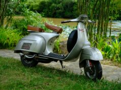 Vietnam’s Epic Adventure: Bus & Motorbike from Ho Chi Minh to Hanoi an old motorbike