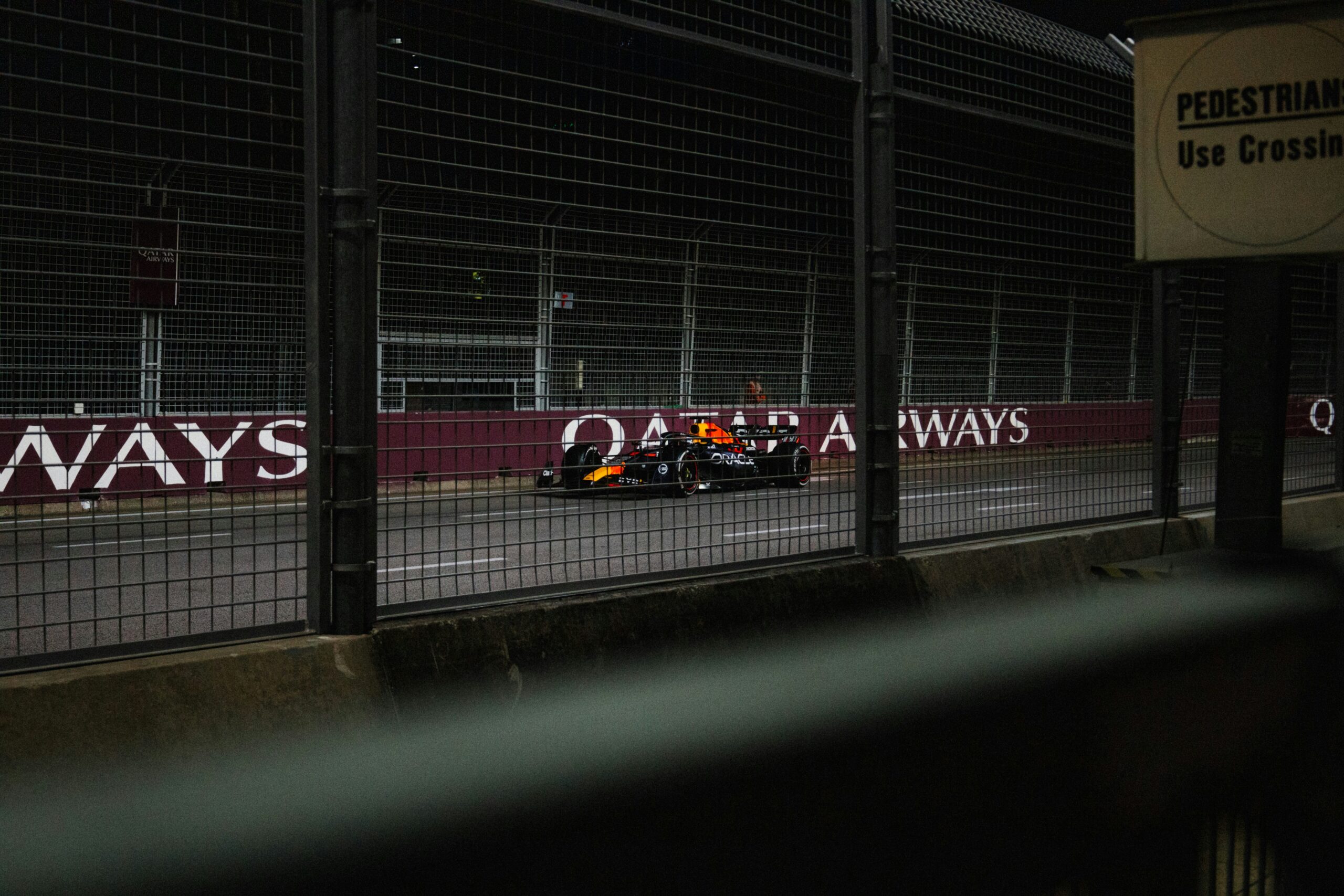 a race car on track