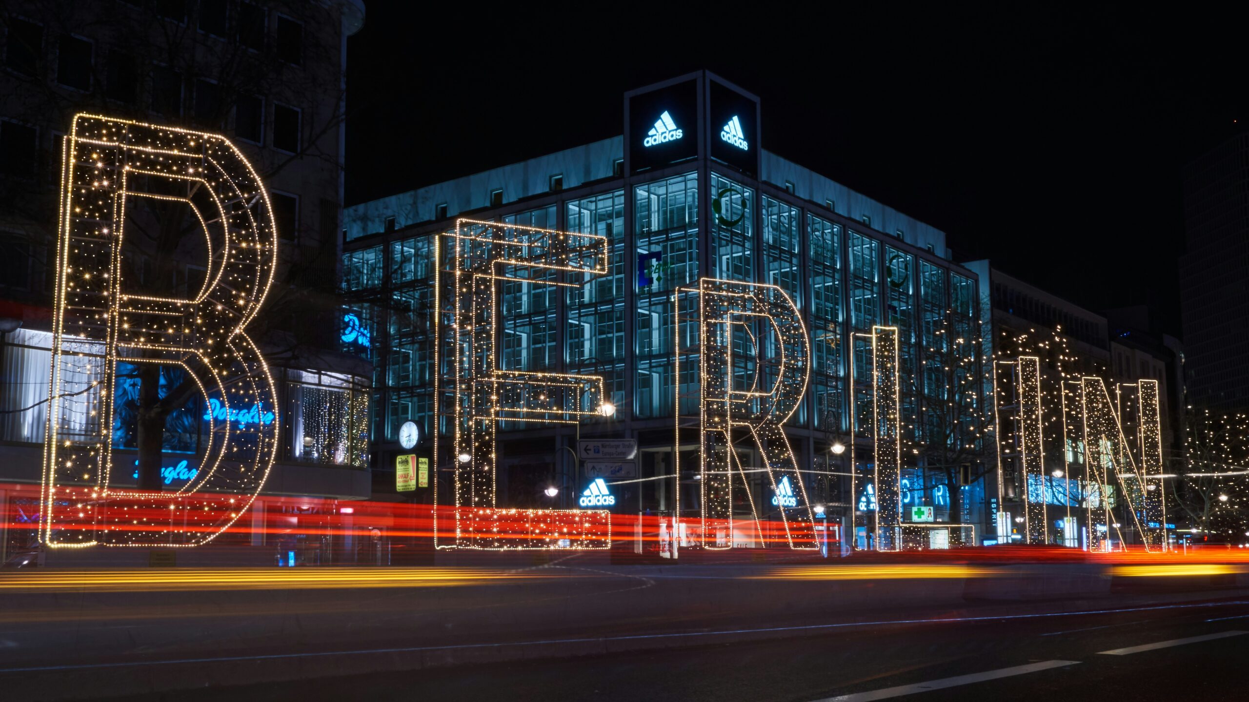 neon sign in the night