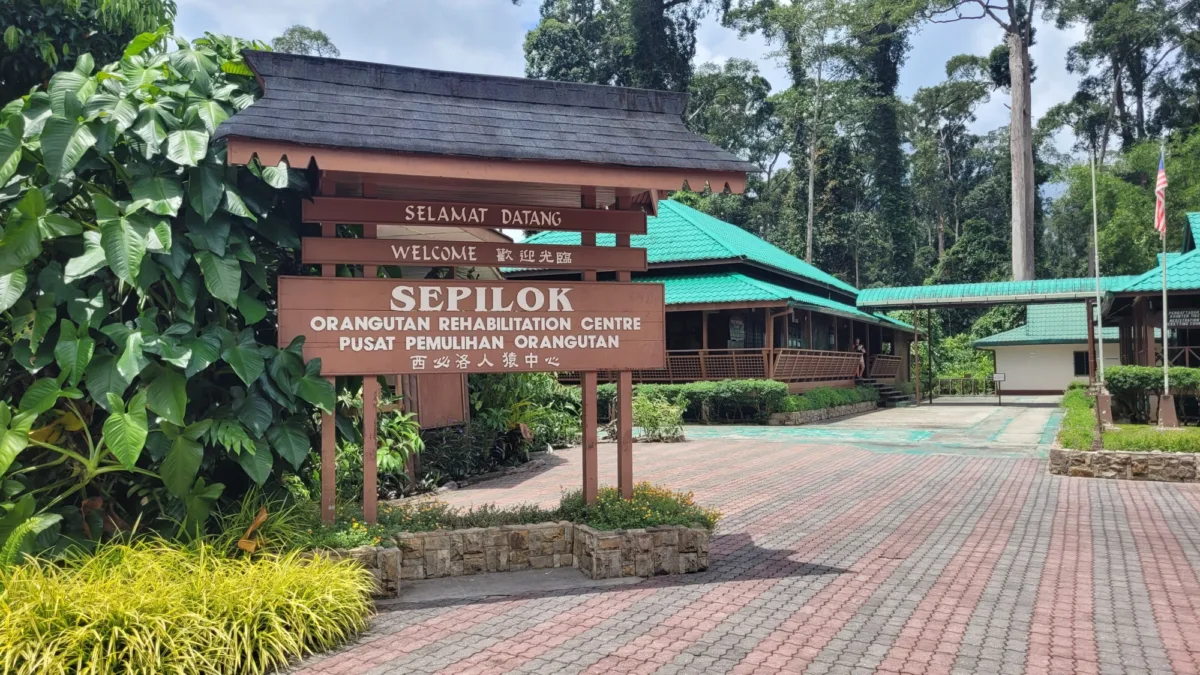 a wooden sign