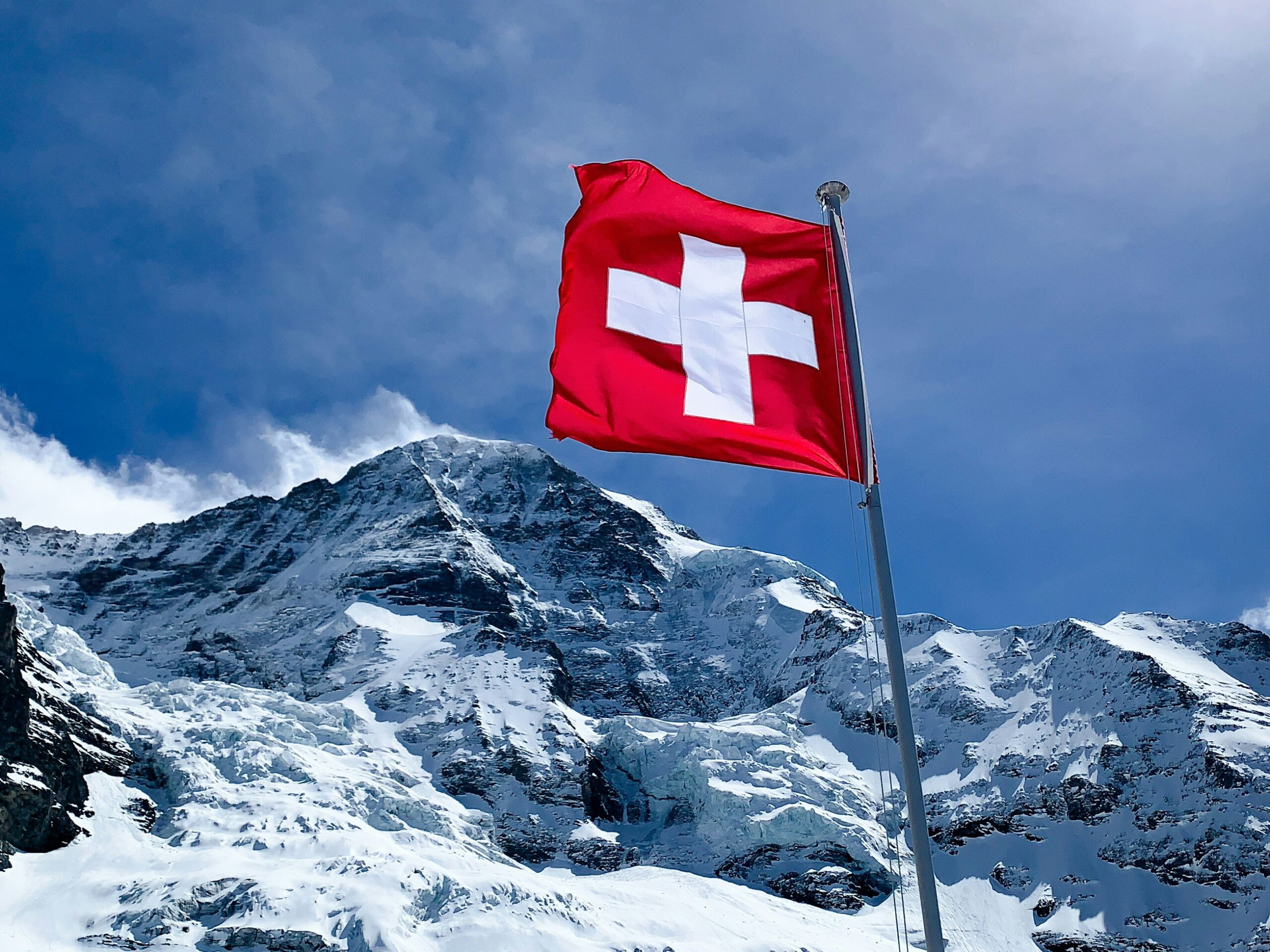 red and white flag