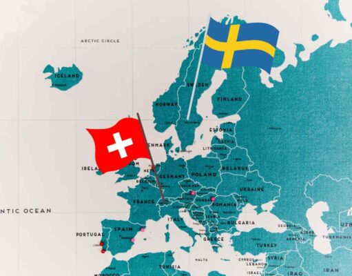 How to tell the difference between Sweden and Switzerland