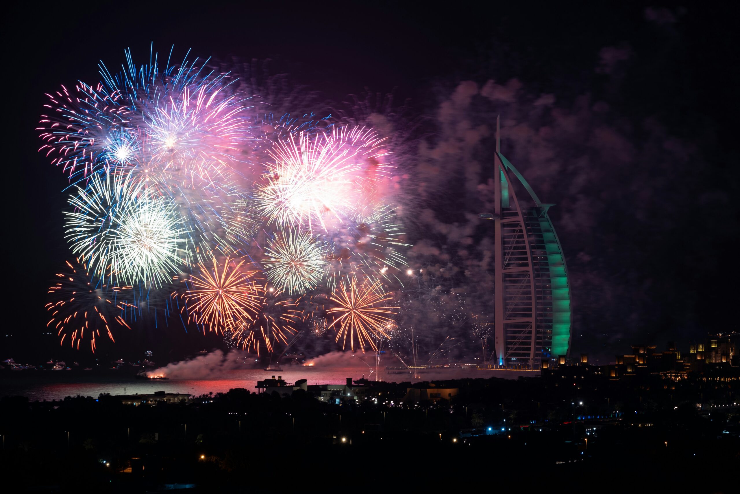 massive fireworks