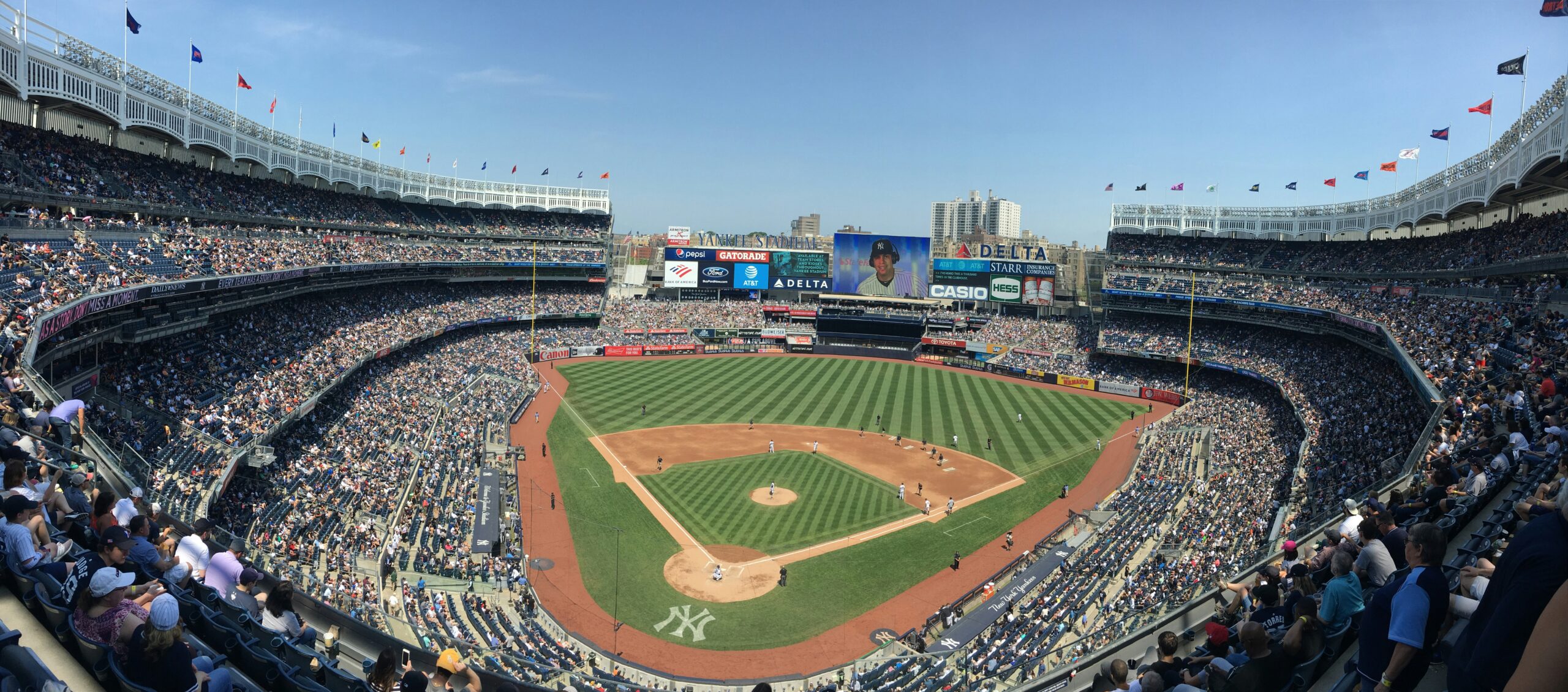 a baseball stadium