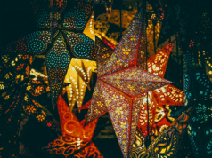 Celebrating the Kick-Off to Christmas Season christmas colourful stars