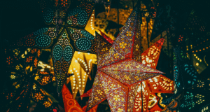 Celebrating the Kick-Off to Christmas Season christmas colourful stars