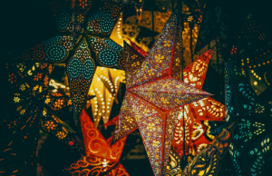 Celebrating the Kick-Off to Christmas Season christmas colourful stars