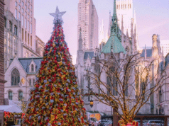 NYC Christmas Rush: Where to Find Manhattan’s Best Gifts a huge christmas tree